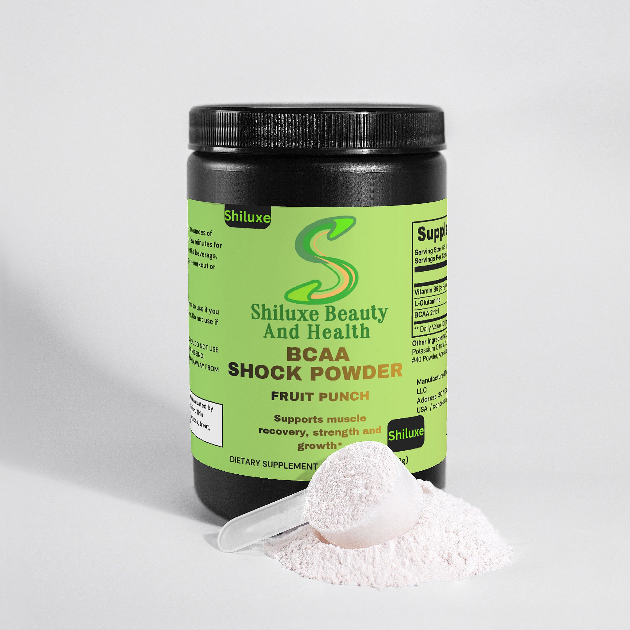 BCAA Shock Powder (Fruit Punch)